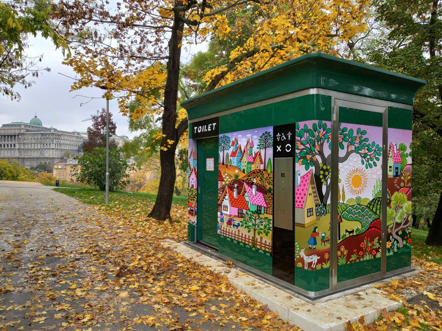 Játszótéri nyilvános WC-k