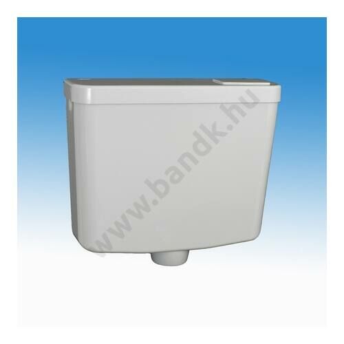 WC öblítés kapacity érzékelővel, falon kívüli tartállyal