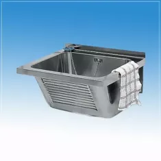 Mosóteknő rozsdamentes acélból