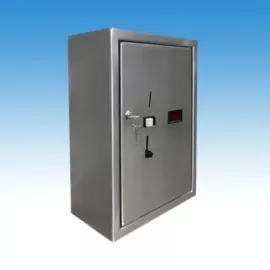 fizetőautomata, érmevizsgáló, mosógép, szárítógép, vezérlő, működtető