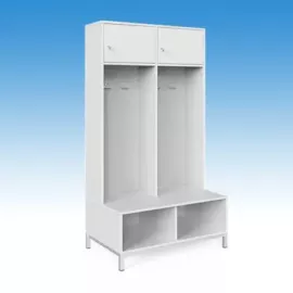 Öltözőszekrény, bútorlap, cipőtartó