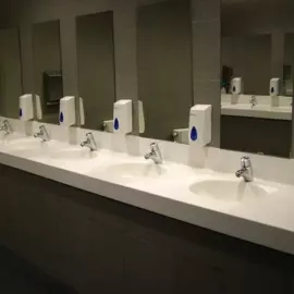 mosdó,mosdókagyló,beépíthető mosdó,Corian,mosdópult,fürdőszoba mosdó