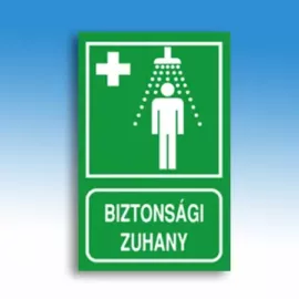 szemzuhany,vészzuhany,biztonsági zuhany,mentesítő zuhany,piktogram