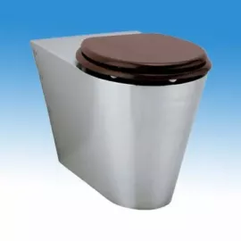 álló WC csésze,hátsó kifolyású WC csésze,rozsdamentes WC,WC kagyló