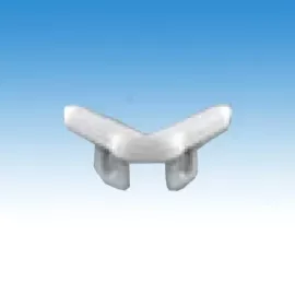 PVC sarokvédő végzár 60x60 mm