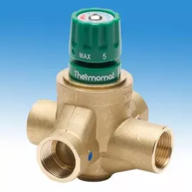keverőszelep, termosztatikus keverő, termosztátos keverőszelep, termosztatikus szelep