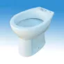 Kép 1/2 - WC csésze,porcelán WC,fali WC,hátsó kifolyású WC,akadálymentes WC,mozgáskorlátozott WC,WC kagyló,álló WC csésze