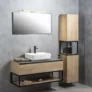 Kép 2/3 - AKVKB1200X600 - fürdőszobai tükör, keretes tükör, tükör, korrózió álló tükör                                                                                                                                                                                   