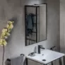 Kép 2/3 - AKVKB800X500 - fürdőszobai tükör, keretes tükör, tükör, korrózió álló tükör                                                                                                                                                                                    