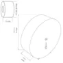 Kép 2/2 - BKH0030347 - WC papír tartó,WC papír tartó fali,WC papír adagoló,toalettpapír tartó,papír adagoló                                                                                                                                                              
