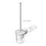 Kép 2/2 - BKH0112152 - fürdőszobai kiegészítő, fürdőszobai kellékek, fürdőszoba kiegészítő szett, fali WC kefe, WC kefe, WC kefe tartó, WC kefe szett, falra szerelhető WC kefe tartó, WC kefe tartóval                                                                  