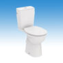 Kép 1/2 - WC csésze,monoblokkos WC,álló WC,hátsó kifolyású WC,akadálymentes WC,mozgáskorlátozott WC