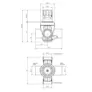 Kép 3/3 - THMIX4-3/4" - keverőszelep, termosztatikus keverő, termosztátos keverőszelep, termosztatikus szelep                                                                                                                                                            