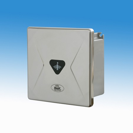 Infrás WC-öblítő mágnesszelephez, rejtett csavarozású előlappal, 230 V AC tápegységgel