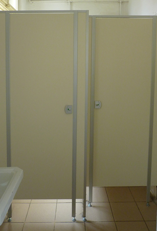 WC kabin 18 mm-es laminált bútorlapbó, east WC fülke